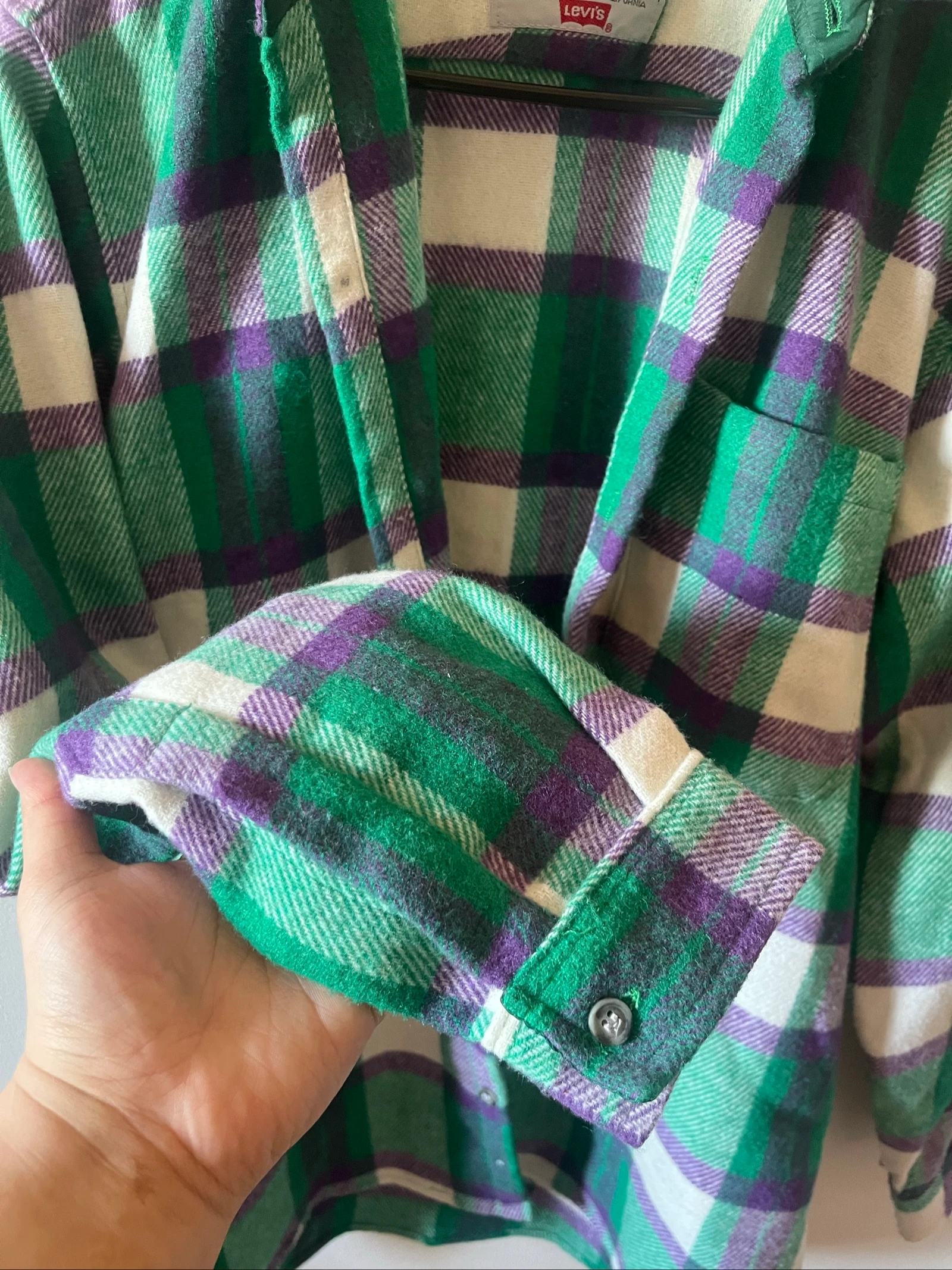 Camisa de franela Levi’s a cuadros · Talla M · Estilo grunge/workwear – photo 7